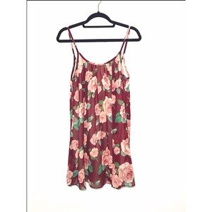 Floral Trapeze Dress
